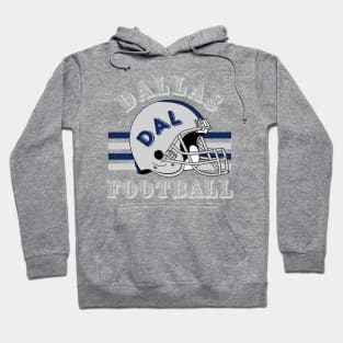 Dallas Football Vintage Style Hoodie